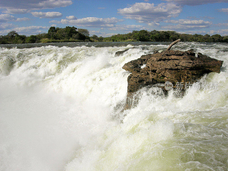 Sioma Falls，赞比亚，非洲